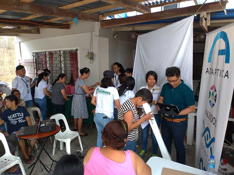 Mass screening organized by Cavite State University – Philippines